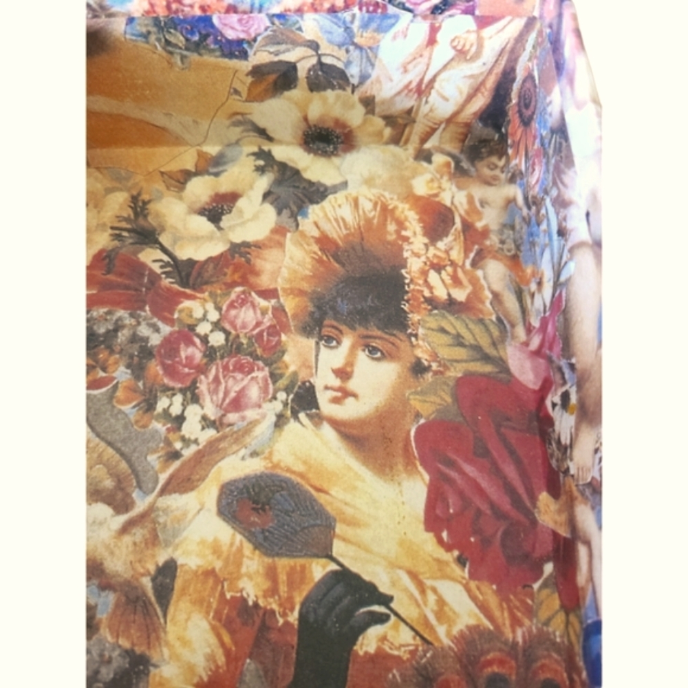 VINTAGE VICTORIAN STYLE DECOUPAGE KEEPSAKE BOX - Picture 10 of 10